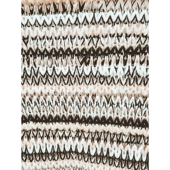 St. John Knits Caviar Ribbon Knit Waterfall Cardigan M Quiet Luxury - Picture 8 of 13